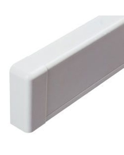 Заглушка для плинтусного короба 100х40 мм белый DKC AIR10045 в Кемерово Аксессуары для стоек и шкафов Pintop.ru