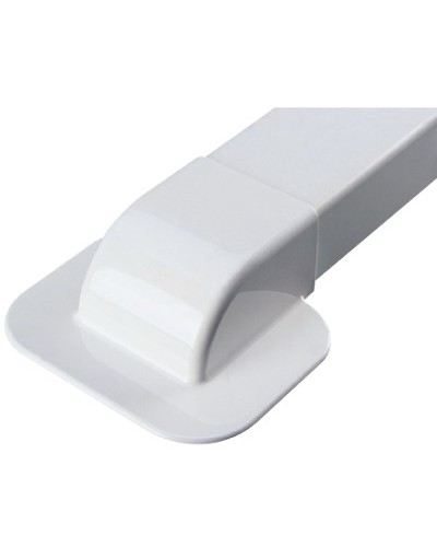 Ввод в стену под углом 90 град. для короба 42х40 мм DKC AIR42408 в Кемерово Аксессуары для стоек и шкафов Pintop.ru