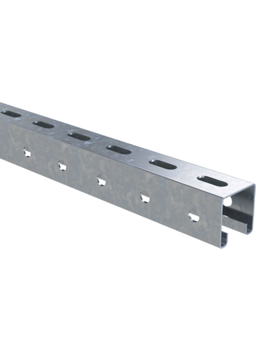 С-образный профиль 41х41, L500, толщ.1,5 мм горячеоцинкованный DKC BPL4105HDZ в Кемерово Аксессуары для лотков Pintop.ru