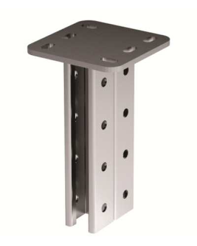 Подвес вертикальный двойной 41х41, L1800 мм, горячеоцинкованный DKC BSD4118HDZ в Кемерово Аксессуары для кабель-канала Pintop.ru