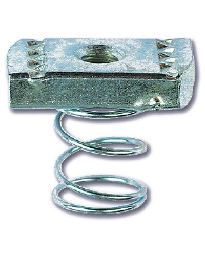 Гайка для подвешивания профиля (с удлиненной пружиной) М12х40 DKC CM161200 в Кемерово Крепежные изделия Pintop.ru