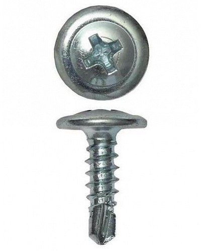 Саморез с пресс-шайбой 4.2x51 острый DKC CM275051 в Кемерово Крепеж Pintop.ru