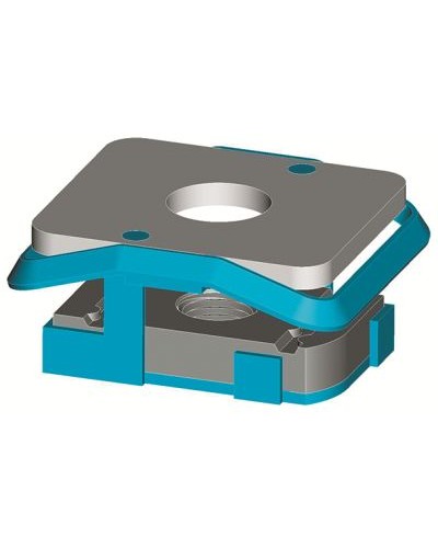 Гайка М8, монтажная, для крепления монтажных аксессуаров, оцинкованная сталь DKC (CM340800) в Кемерово Аксессуары для лотков Pintop.ru