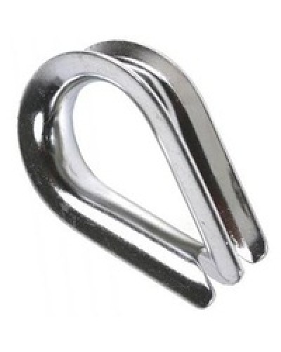 Коуш стальной оцинкованный под трос D5 DKC CM621005 в Кемерово Трос и аксессуары Pintop.ru