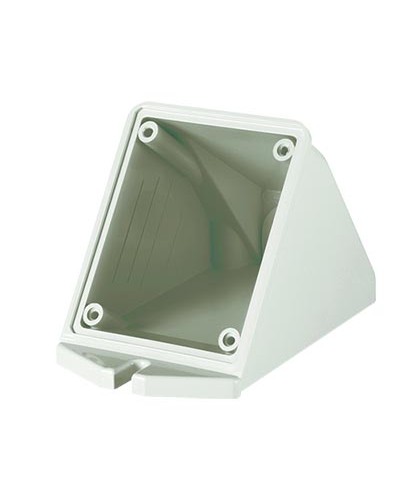 Коробка для настенного монтажа с наклоном розеток с фланцем 84*106 мм DKC DIS5700132 в Кемерово Распределительные коробки Pintop.ru