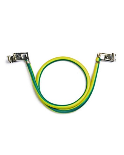 Провод заземления с клеммами для соединения основания и крышки короба, 300 мм DKC (E0001BC) в Кемерово Аксессуары для кабель-канала Pintop.ru