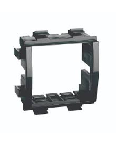 Каркас под 2 модуля Brava, чёрный DKC (F0000MB) в Кемерово Блоки розеток Pintop.ru