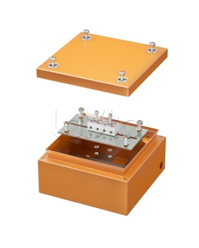 Коробка ответвительная огнестойкая стальная Коробка FS 150х150х80 4P DKC (FSB30404) в Кемерово Распределительные коробки Pintop.ru