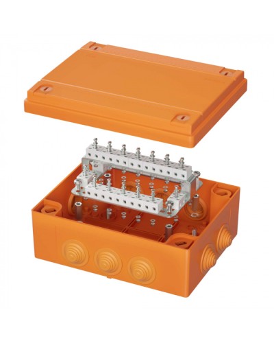 Коробка пластиковая FS с кабельными вводами иклеммниками DKC (FSB414004) в Кемерово Распределительные коробки Pintop.ru