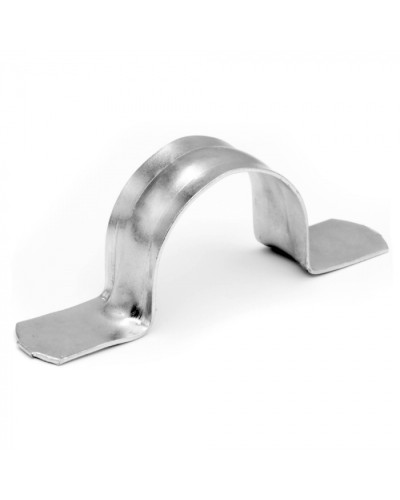 Держатель оцинкованный двусторонний, д.25мм для монтажного пистолета DKC (H25DWH) в Кемерово Держатели, клипсы, скобы Pintop.ru