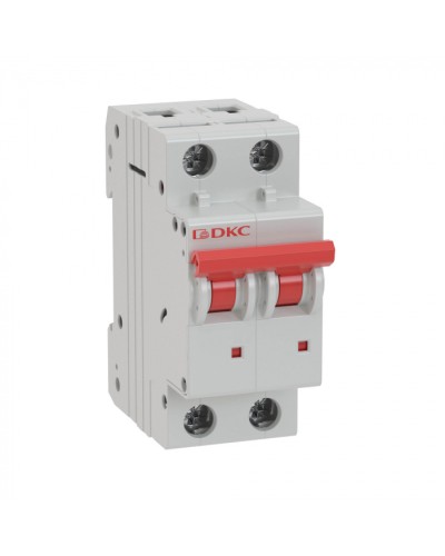 Выключатель автоматический модульный YON MD63 2P 2А C 6kA DKC (md63-2c2-6) в Кемерово Электротехническое оборудование Pintop.ru