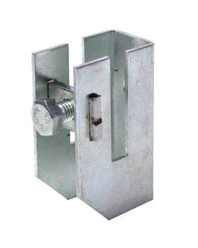 Скоба-держатель полосы с болтом DKC ND2312 в Кемерово Держатели, клипсы, скобы Pintop.ru