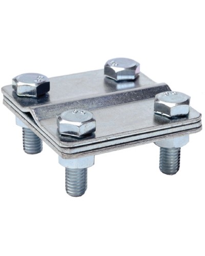 Соединитель пруток - полоса, 80х80 мм DKC NG3101 в Кемерово Повороты, муфты, тройники Pintop.ru