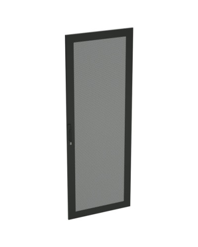 Дверь перфорированная одностворчатая для IT-CQE 2000 x 800 RAL9005 DKC R5ITCPRMM2080B в Кемерово Аксессуары для стоек и шкафов Pintop.ru