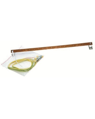 Шина медная заземленная DKC R5SGB19 в Кемерово Аксессуары для стоек и шкафов Pintop.ru