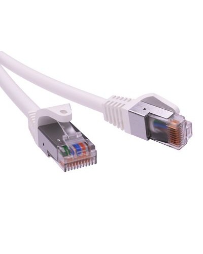 Патч-корд экранированный CAT5E F/UTP 4х2, LSZH, белый, 1.5м DKC RN5EFU4515WH в Кемерово Патчкорды (медные) Pintop.ru