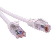 Патч-корд неэкранированный CAT6 U/UTP 4х2, LSZH, белый, 5м DKC RN6UU4550WH