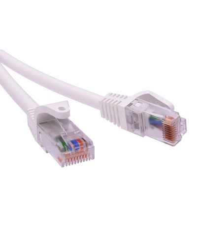 Патч-корд неэкранированный CAT6 U/UTP 4х2, LSZH, белый, 5м DKC RN6UU4550WH в Кемерово Патчкорды (медные) Pintop.ru