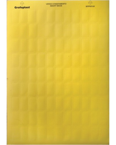 Табличка маркировочная, полиэстер DKC SITFP0615Y в Кемерово Полки для шкафов и стоек Pintop.ru