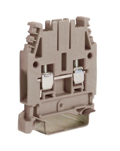 Зажим клеммный проходной 4 кв.мм DKC ZCBC04GR в Кемерово Клеммные колодки Pintop.ru