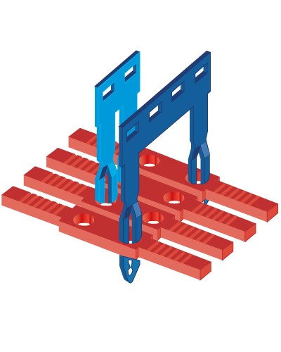 Перемычка PTC/2/02, 2 полюсная DKC ZPTC0202 в Кемерово Аксессуары для кабель-канала Pintop.ru