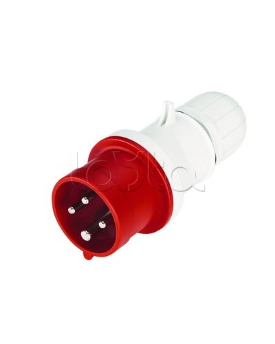 Вилка кабельная IP44 16A 3P+E 400V DKC DIS2131636 в Кемерово Аксессуары для стоек и шкафов Pintop.ru