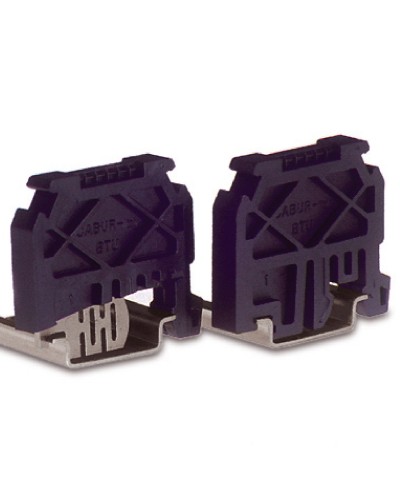 Торцевой упор BTU для фиксации клеммных зажимов на рейке ДКС ZBT005 в Кемерово Держатели, клипсы, скобы Pintop.ru