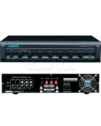 Микшер-усилитель DSPPA MP-300P в Кемерово Система оповещения и трансляции Dsppa Pintop.ru