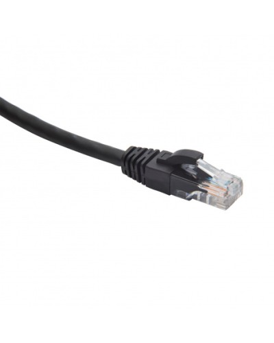 Шнур коммутационный U/UTP категория 5e LSZH нг(А)-HF 10,0 м, черный Datarex DR-181920 в Кемерово Патчкорды (медные) Pintop.ru