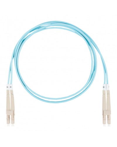Шнур оптический коммутационный (патч-корд), LC-LC, дуплекс (duplex) OM3, нг(А)-HF, бирюзовый, 1,0 м Datarex DR-220061 в Кемерово Патч-корды и пигтейлы Pintop.ru