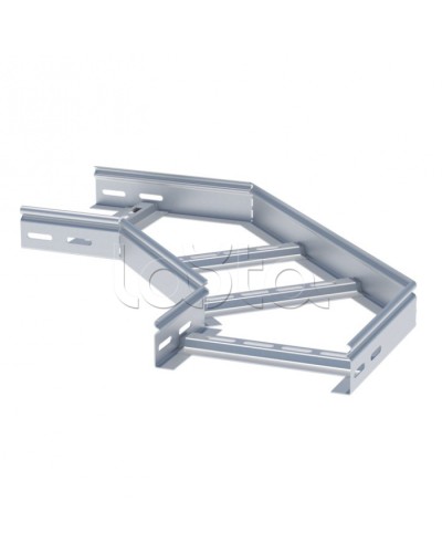 Угол 90 град. горизонтальный для лестничного лотка 50x100мм EKF (glt9050100) в Кемерово Аксессуары для лотков Pintop.ru