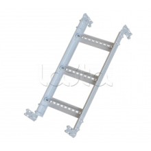 Угол шарнирный лестничный усиленный 150x300 мм (2 мм) HDZ EKF (goltp90150300-2-HDZ)