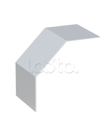 Крышка на угол 90 градусов вертикальный внешний лестничный усиленная 150x900 мм (2 мм) EKF (kvoltp90150900-2) в Кемерово Аксессуары для лотков Pintop.ru