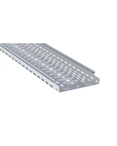 Лоток перфорированный 35х50х3000-0,7 мм EKF (L355001) в Кемерово Кабельные лотки Pintop.ru