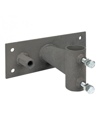 Держатель мачты молниеприемника к стене, D=40мм, вынос 100мм с гайкой EKF PROxima (lp-l0100) в Кемерово Электротехническое оборудование Pintop.ru