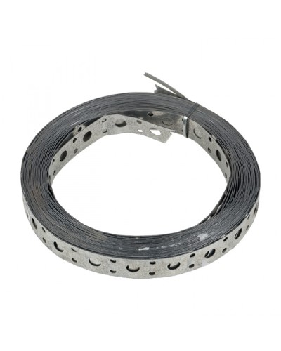 Лента перфорированная монтажная прямая 12х0,55 (25 м) EKF (lpm12x0.55) в Кемерово Стяжки-хомуты Pintop.ru