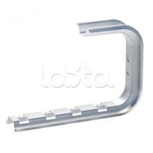 С-Омега профиль для проволочного лотка 300 INOX EKF (ompcp300-INOX)