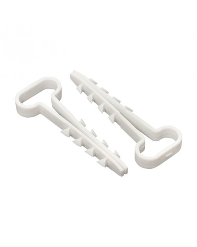 Дюбель-хомут (6х12 мм) для плоского кабеля белый (50 шт.) EKF PROxima (plc-cd-6x12w) в Кемерово Крепеж: Дюбели, шурупы, саморезы Pintop.ru