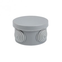 Коробка распределительная КМР-040-038 с крышкой наруж (65х40) 4 мембр ввода IP54 EKF PROxima (plc-kmr-040-038)