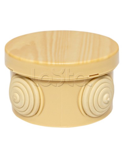 Коробка распред. КМР-040-038 с крышкой (65х40) 4 мембранных ввода светлое дерево IP54 EKF (plc-kmr-040-038-s) в Кемерово Распределительные коробки Pintop.ru