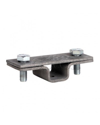 Держатель для полосы горячеоцинкованный EKF PROxima (lp-31540) в Кемерово Держатели, клипсы, скобы Pintop.ru