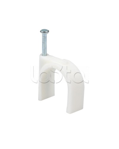 Скоба крепежная круглая (25мм.) (50шт.) EKF PROxima (plcn-sr-25) в Кемерово Держатели, клипсы, скобы Pintop.ru