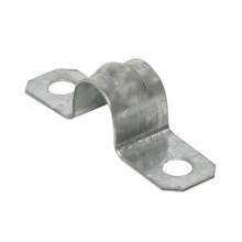 Скоба металлическая двухлапковая d14-15 мм (10 шт) EKF PROxima (sm-2-14-15-r)