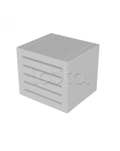 Вентиляционный блок TEHSTRONG VB 100x100x40 (EI 90) EKF (vb10040) в Кемерово Аксессуары для лотков Pintop.ru