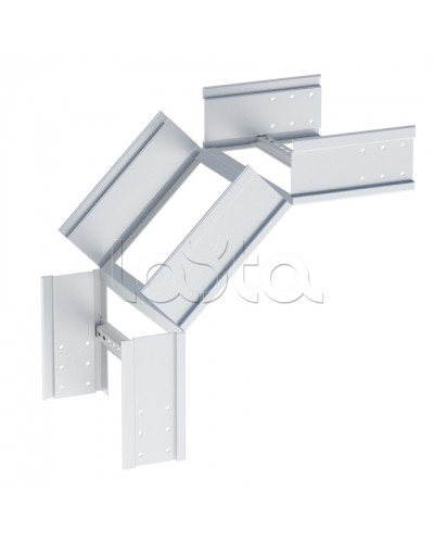 Угол 90 градусов вертикальный внешний лестничный усиленный 150x600 мм (2 мм) EKF (voltp90150600-2) в Кемерово Аксессуары для лотков Pintop.ru