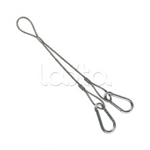 Подвес Y-образный с карабинами 300 мм EKF (ypk300)