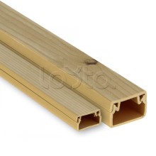 Канал кабельный (25х16) (40 м) светлое дерево EKF-Plast (kk-25-16w)