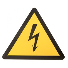 Наклейка "Молния" (130х130х130мм.) EKF PROxima (an-1-05)