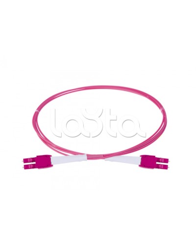 Оптический шнур HD, OM4, 2×50/125, дуплекс LC - дуплекс LC, UNIBOOT PUSH-PULL, 10 м Eurolan (41B-40-LC-LC-10) в Кемерово Патч-корды и пигтейлы Pintop.ru