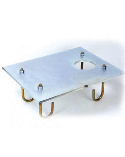 Пластина монтажная с анкерами для шлагбаума B680 H Faac 490139 в Кемерово Запчасти для шлагбаумов и автоматики Pintop.ru